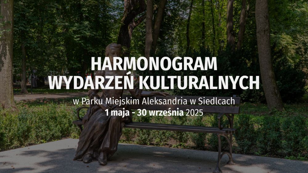 Zdjęcie aktualności Kalendarz Imprez w Parku Aleksandria