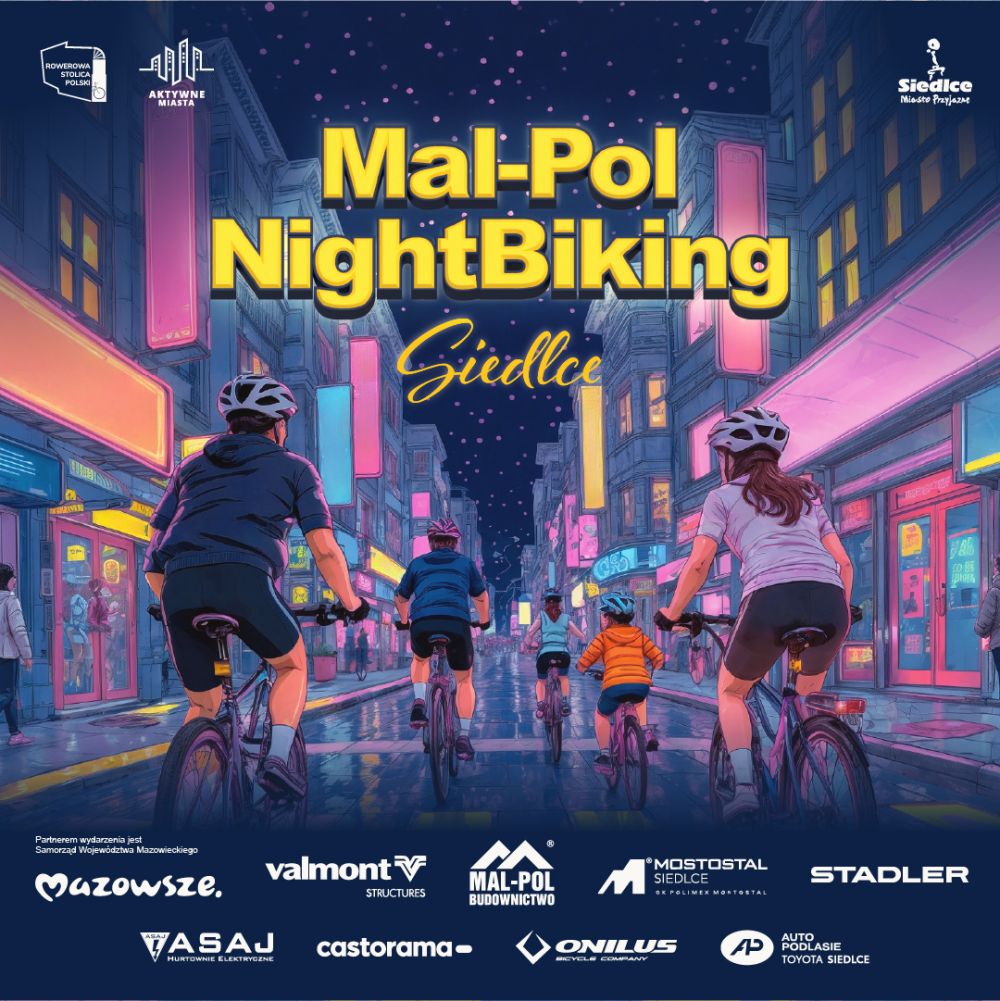 Zdjęcie aktualności Mal-Pol Nightbiking Siedlce